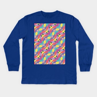 Colorful pattern Kids Long Sleeve T-Shirt